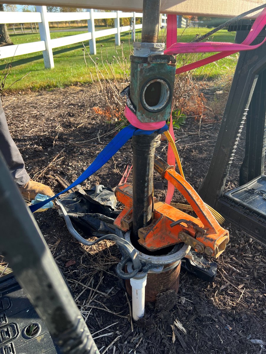 N_W_S_C's tweet photo. Well Pump Job of the Day! Our new customer woke up without #water. Our #emergenceresponse team replaced their old, broken 3HP well pump with a new @grundfos well pump & wire for a very happy family!
@PreferredPump #wellwater #wellpump #nowater #drinkingwater #family https://t.co/P0hNqAxZqW