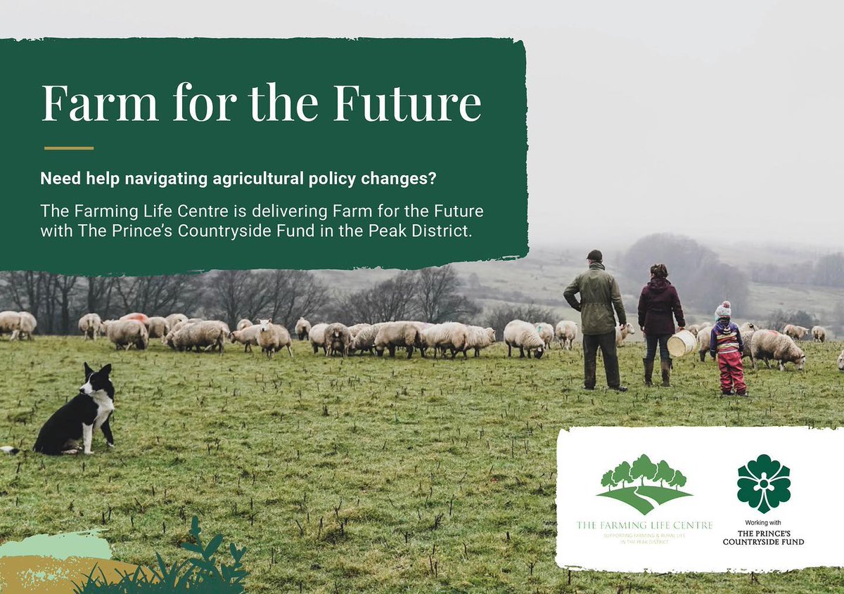 Farm For The Future programme with the Prince’s Countryside Fund 
✅ FREE support to highlight opportunities, grasp policy changes and make your business resilient. 
✅ Environmental, business and other topical workshops and 1:1 support
✅ New and returning farmers welcome