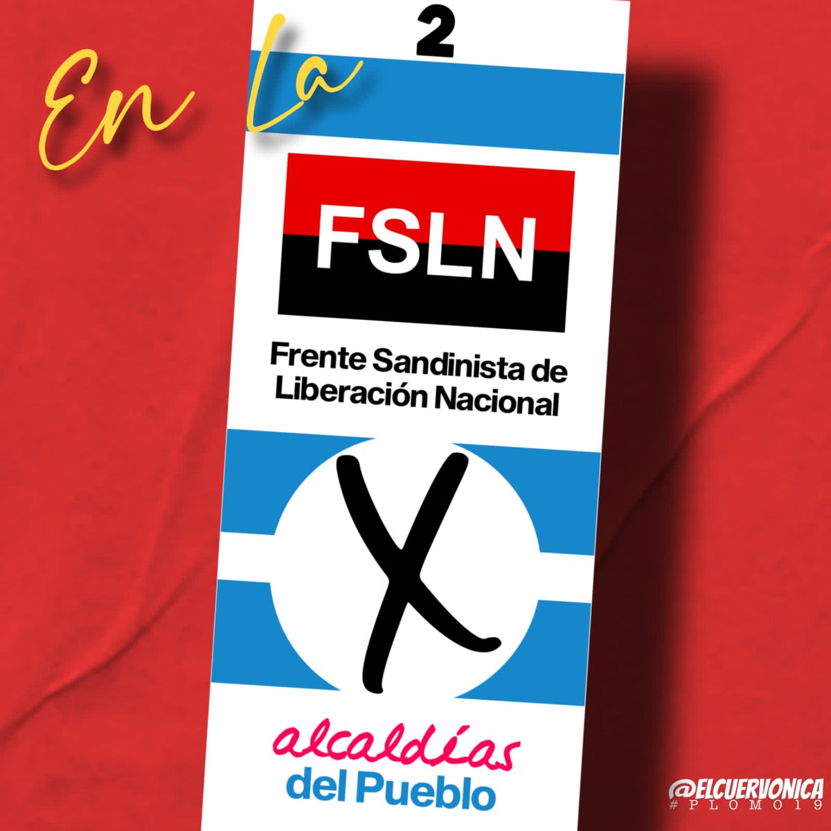 GildaNika's tweet photo. Yo voy a Votar en la Casilla 2, la Casilla del Pueblo Alcalde y vos, ya sabes en quรฉ Casilla vas a Votar? #2022PuebloVictorioso
#ElPuebloAlcalde
#EnLa2
#PLOMO19 https://t.co/dsgObZZwnV