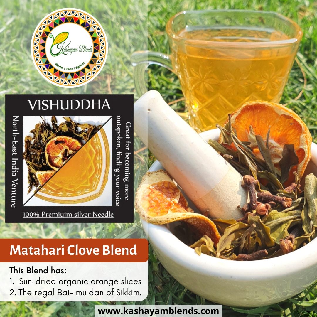 kbblends12's tweet photo. Matahari Clove Blend comes with Sikkimese pattern depicting national pride. The tea serves the best organic orange slices and the rich Bi mudan which would amaze you with its taste and health benefits.
Must-Have Flavor.
Stressed Blessed Kashyam Obsessed.

#kashyamblends #teatime https://t.co/gNNyPDQmPP