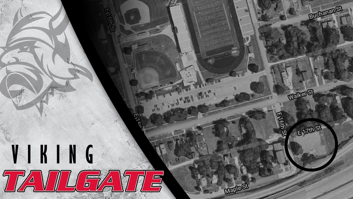 Tailgate starts bright and early tomorrow, come support your No. 2 Vikings, and enjoy the nice weather! 
🗓️: October 1st
📍: 1552 Maple Street - Des Moines, IA

Kick-off is at NOON! See you there 😎
🎟️: ow.ly/V4bP50LhxiC