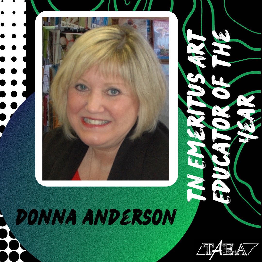 CONGRATULATIONS to the TAEA Emeritus Art Educator of the Year Donna Anderson! Join us at the TAEA Fall Conference as we celebrate all our TAEA Award recipients!