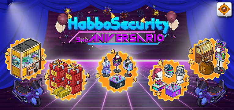 ESHabboSecurity's tweet photo. 📢¡Atención! Llega el "Sorteo del #9noAniversarioHSE"🎂🎉 ✅Requisitos: Hacer RT🔁 a este tweet y seguir a nuestra cuenta en Twitter e Instagram: ESHabboSecurity💥
➕Sólo habrá 1️⃣ ganador/a💣
➡️El plazo finaliza el próximo domingo 23/10/2022 a las 23:59 (HPE)⏳ ¡Participa y gana! https://t.co/VD921k6SZK