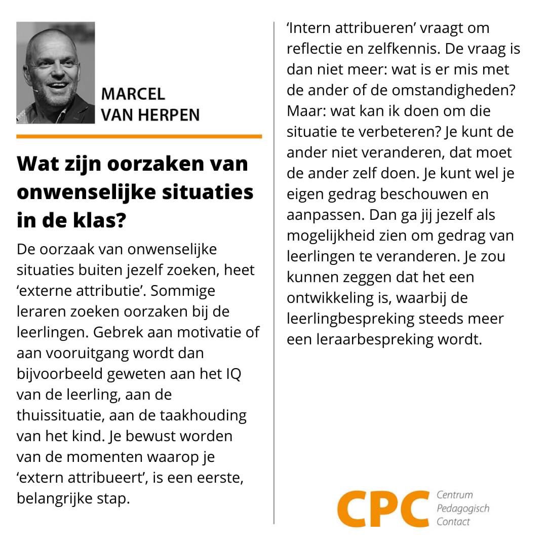Als je met 1 vinger naar de ander wijst, wijs je met minimaal 3 vingers naar jezelf. Wat is jouw aandeel in de situatie? Wat kan je zelf veranderen om van een ongewenste een gewenste situatie te maken? Zelfreflectie laten zien is zelfreflectie leren.