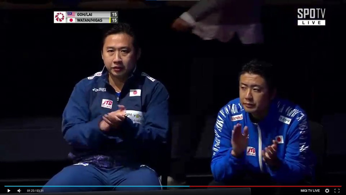 BadmintonLive1's tweet photo. Haji Endo bukan sih guys ?

#DenmarkOpen2022 https://t.co/2QYHflcz8d