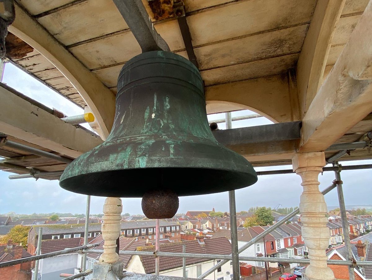 BHArchLtd's tweet photo. Site visit today to #photograph the #cupula #Tower #stamshaw #school in #Portsmouth before itโs removed on Monday #high #crane #removal https://t.co/IYuEsgktXi