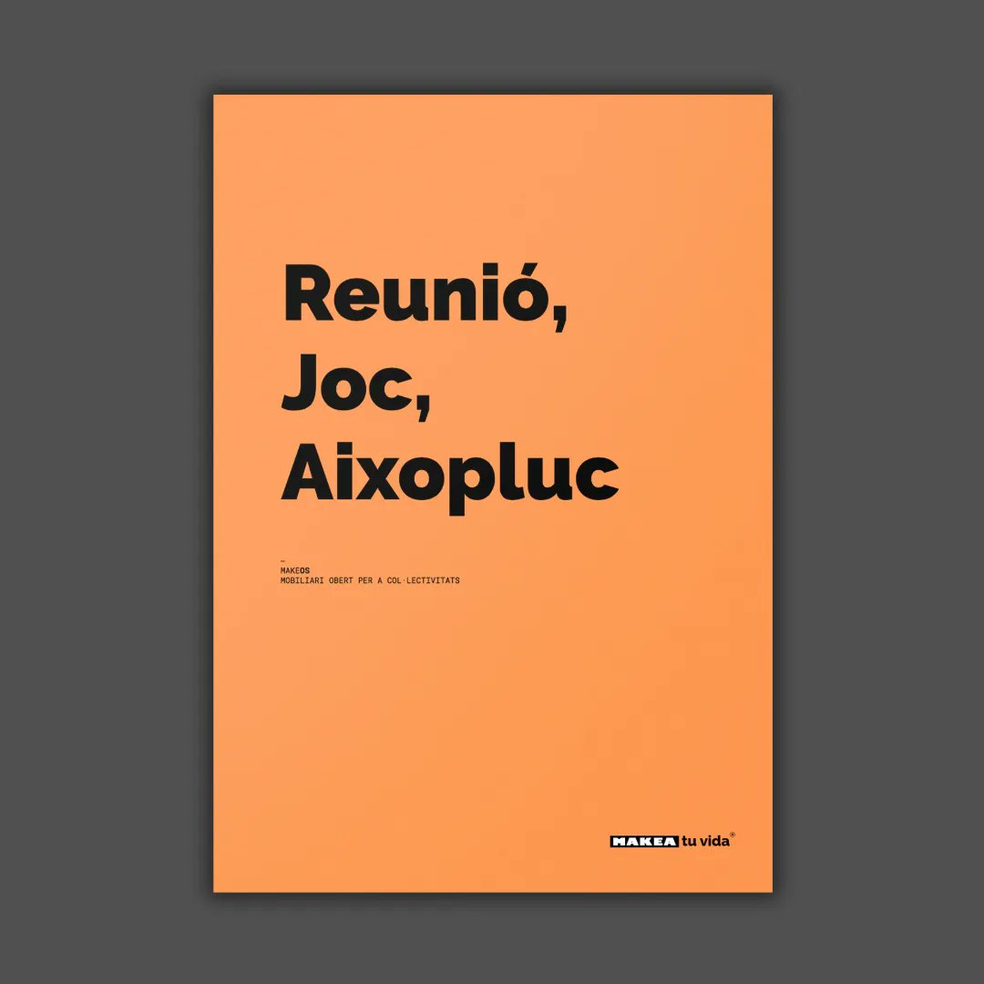 Makeatuvida's tweet photo. Hoy publicamos el Manual #Joc #Reunio #Aixopluc del proceso con @instmartipous #baldiriconnexions @FundacioCarulla >> https://t.co/BSvnsRsLI6 https://t.co/2YtUhusVOH