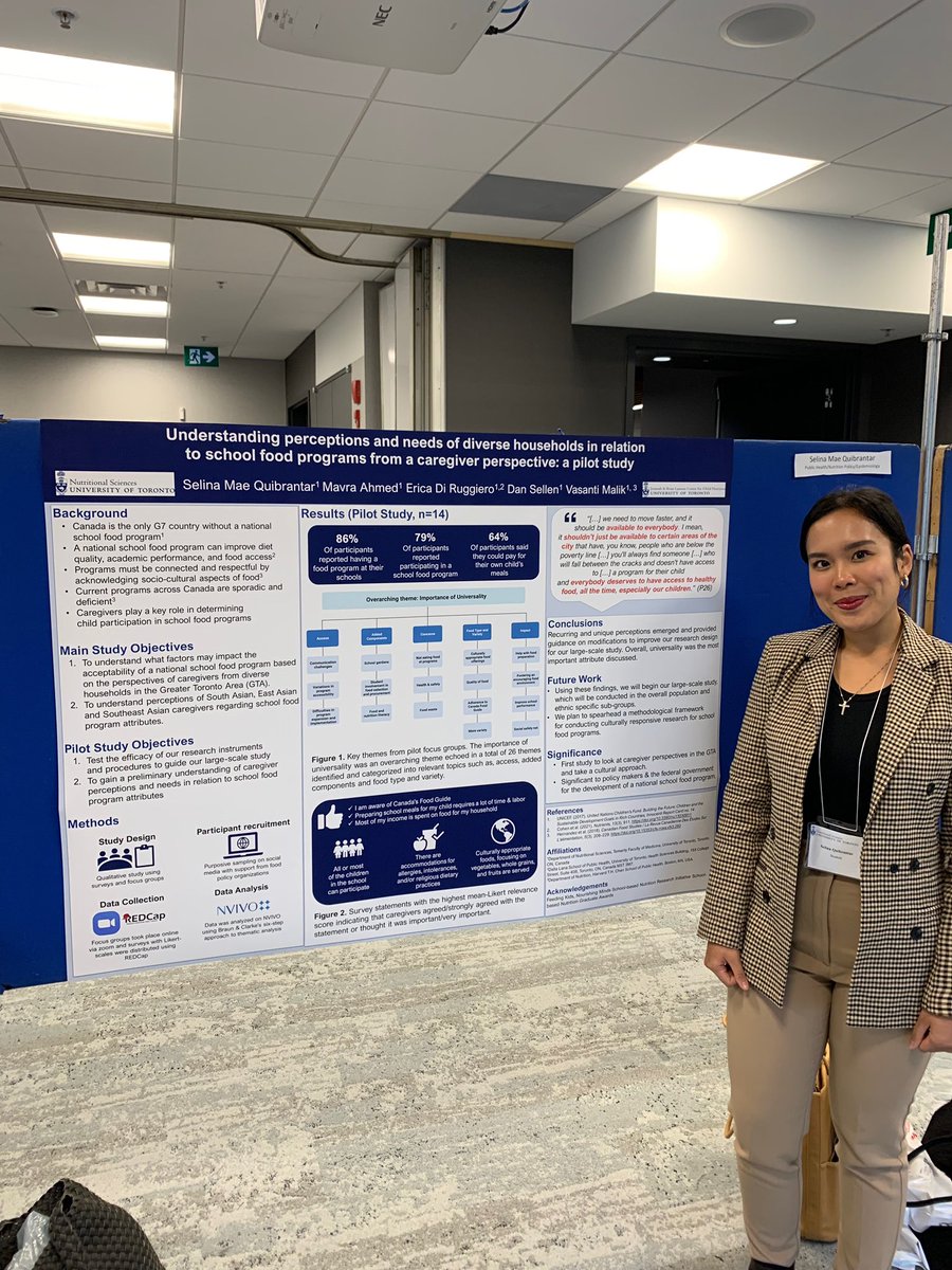SelinaQ's tweet photo. Had so much fun sharing my research at the DNS Research Day! @nutrisci_uoft https://t.co/eml6YkZIYN