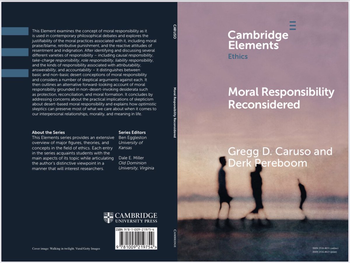 GreggDCaruso's tweet photo. Going over page proofs for my co-authored book with Derk Pereboom—Moral Responsibility Reconsidered. Should be available for free download (for a short window of time) in December. https://t.co/tiiABvsi0R