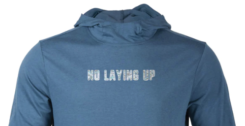 The @NoLayingUp newsletter is going out at 11am EDT today with new fall apparel, the return of our @rhoback hoodies (+ a new custom polo), and a subscriber only special that's worth signing up for! #GetInvolved here: newsletter.nolayingup.com