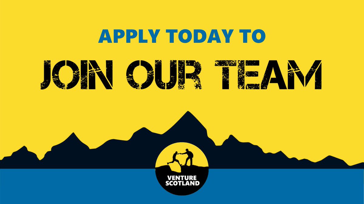 We are still looking for a new female Outdoor Programme Leader to help us deliver our outdoor-based, long term Journey programme in Glasgow! For more information about the role and how to apply please follow: venturescotland.org.uk/2022/10/10/job… Please share! #ChangingYoungLives #youthwork