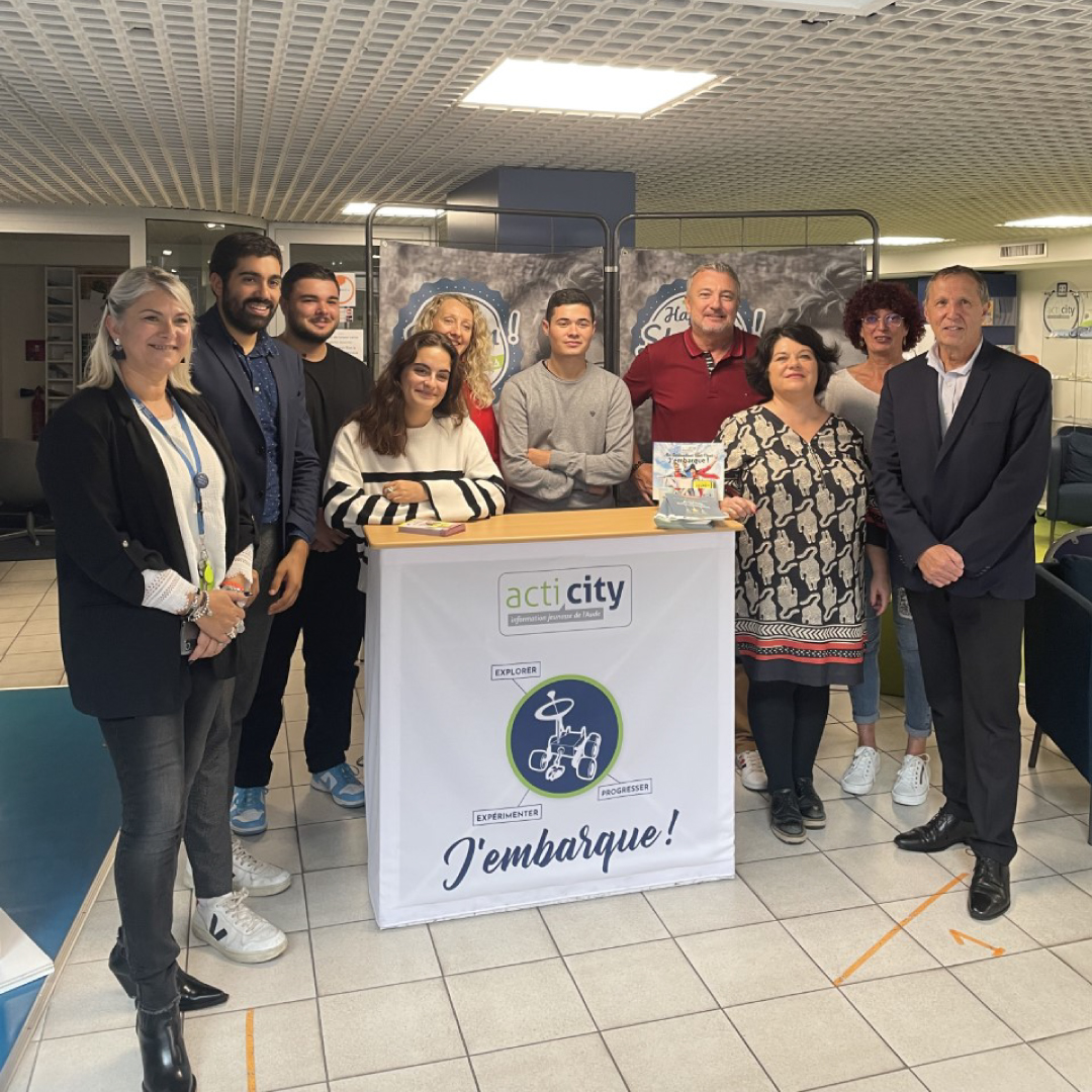 acti_city's tweet photo. actu acti city
Echanges autour des questionnements de la jeunesse audoise
@Occitanie avec Guillaume De Almeda, Alain Costes @MEJEANC Conseillers Régionaux et @DumontetValerie Vice-Présidente du Conseil Départemental de l'Aude https://t.co/ESDbMGhgmQ