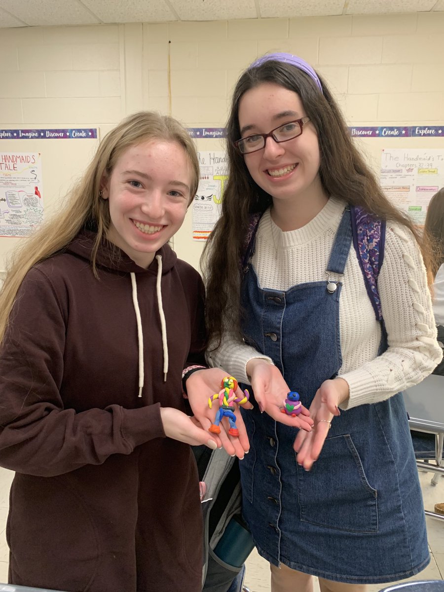Making creatures in #aplit 
If these kids only knew what is going to happen to their creations!! ⁦<a href="/Carmelschools/">Carmel Central School District</a>⁩ ⁦<a href="/Mrfinoteaching/">Vincent Fino</a>⁩ ⁦<a href="/laurabweiss/">Laura Weiss</a>⁩ ⁦<a href="/susangbarber/">Susan Barber</a>⁩ <a href="/ncte/">National Council of Teachers of English (NCTE)</a>  
#dontgetattached