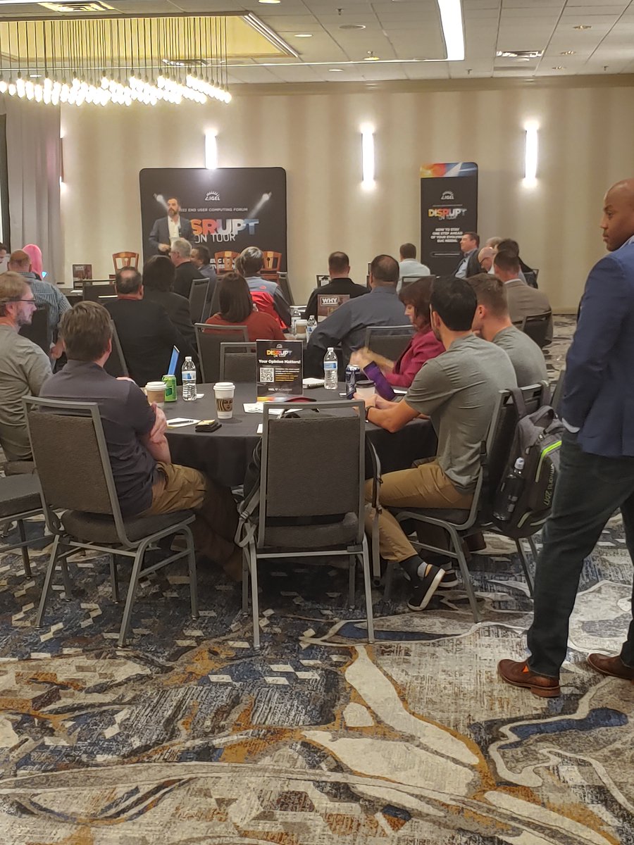 Liquidware's tweet photo. What an awesome end to the @IGEL_Technology DISRUPT on Tour events in Nashville yesterday! Thanks to everyone we've spoken to during the events this year - great job IGEL!!!
@jedayres
@DavidBieneman
@jasonesmith12
#IGELReady #Partnership #EUC #DigitalWorkspaceManagement https://t.co/nPOYhFEis0