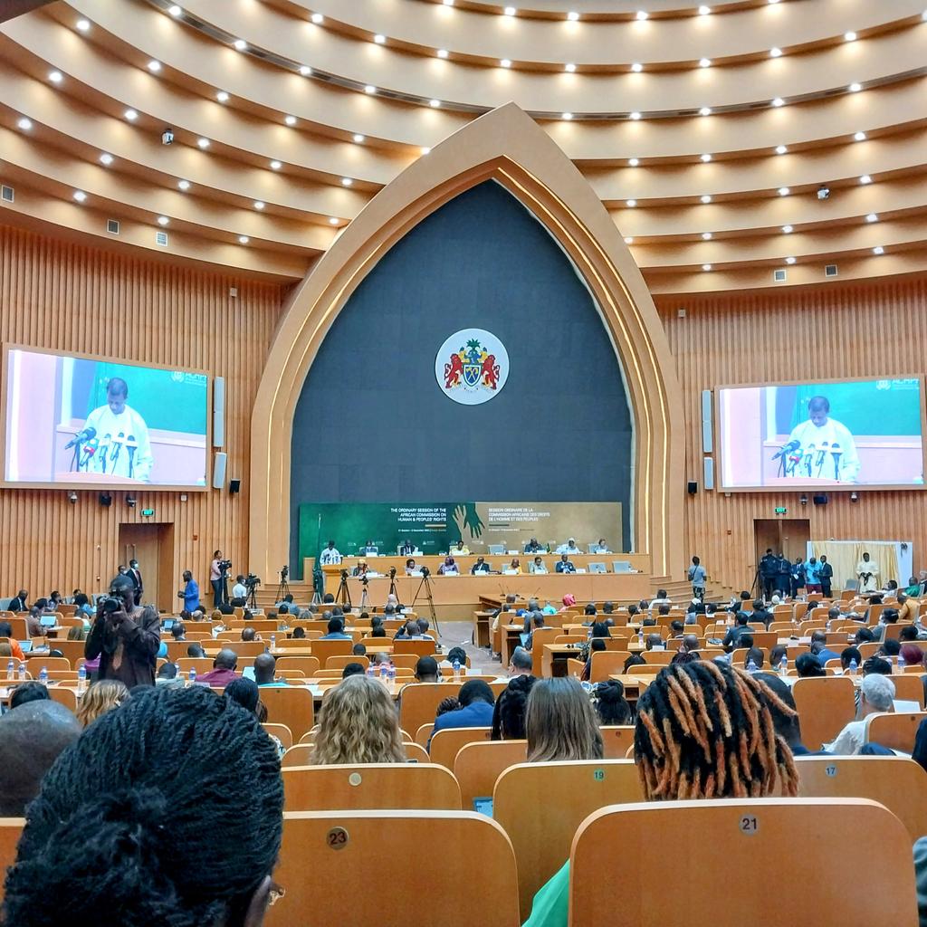 AfricaDefenders's tweet photo. Today #ACHPR73 has kicked off! We look forward to engaging with @achpr_cadhp during the session on pertinent issues that affect #humanrightsdefenders across #Africa https://t.co/SEH3Q13YdJ