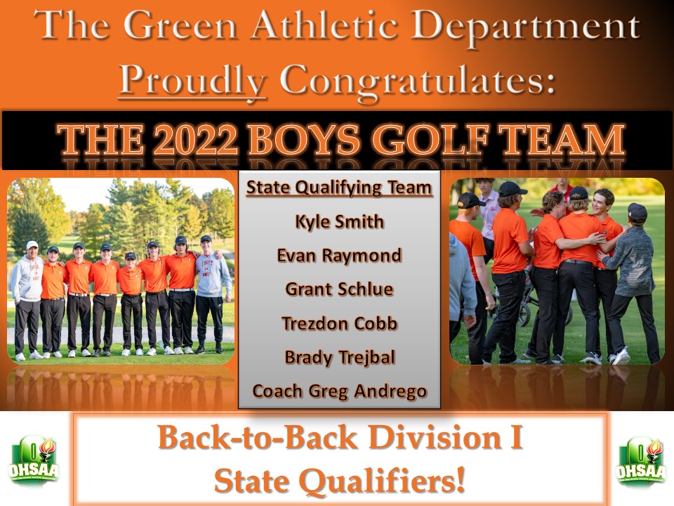 Green_Bulldogs's tweet photo. Division I State Golf Tournament: Good luck to Senior Golfer Ava Pulley and our Boys Golf team as they compete in the OHSAA State Tournament today and tomorrow at The OSU Golf Club! #StateBound #BulldogProud https://t.co/kTX7pUzh6Y