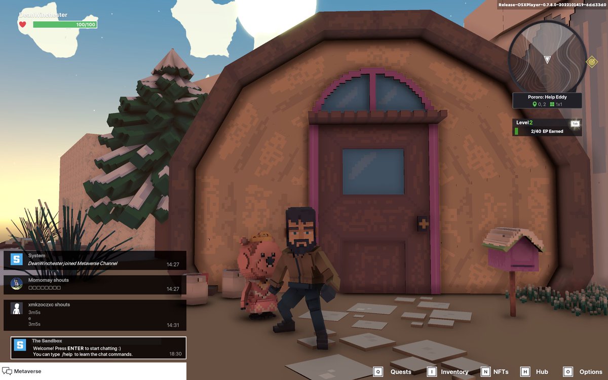 Dean951237141's tweet photo. @TheSandboxGame I just finished my quest on Pororo experience on the #SandboxAlphaS3 for a chance to win a Season 3 Alpha Pass! Here I am with a cute Pororo. Check out my screenshot!

#Pororo https://t.co/ro88Dqu5s0