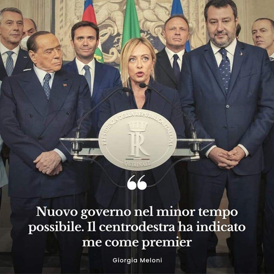 Una giornata unica. Ce la ricorderemo per tutta la vita.
Anni di duro lavoro, dedizione, coraggio e coerenza. Una strada tutta in salita che abbiamo fatto convintamente al fianco di Giorgia.
Siamo con te 🇮🇹