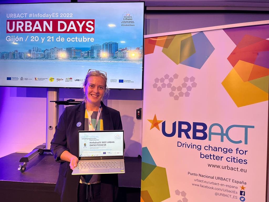 AytMolinaSegura's tweet photo. @AytMolinaSegura participa en Gijón en el evento de nacional de @URBACT_ES con el proyecto europeo @Cities4Csr https://t.co/Plhg2rqagH https://t.co/ZUuHtjofw3