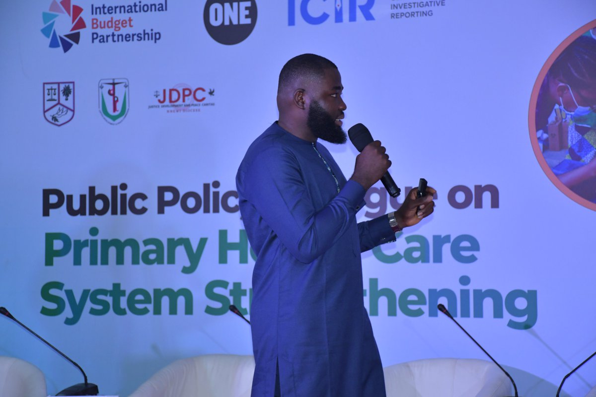 fixmyphc's tweet photo. Charles Mba, Data analyst at @Dataphyte discussed budget credibility challenges impeding the ability of some state governments to implement primary healthcare delivery program.
#fixmyphc #icirhrf #healthreporting #phcs #BHCPF #MidwivesServiceScheme https://t.co/o1XPaXp3BR