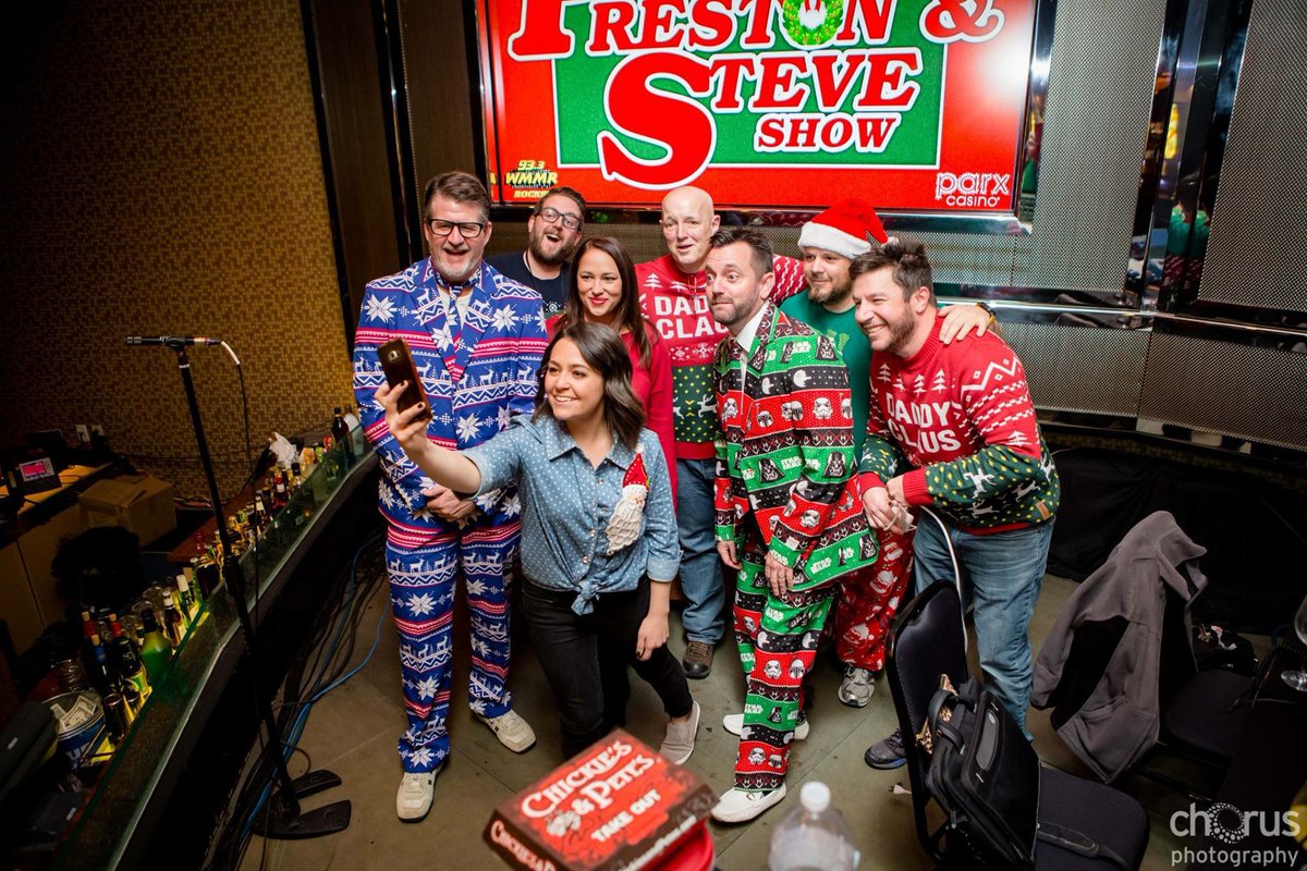 HeyNickMurphy's tweet photo. Every day with @PrestonSteve933 was fun, exciting, and completely different than the previous day. I worked with cool people, made lifelong friends, created entertaining video projects, saw rock stars, heard great music, and met my favorite directors. 
10/10. 
No notes. 
5 stars. https://t.co/jKIh9H4mXS