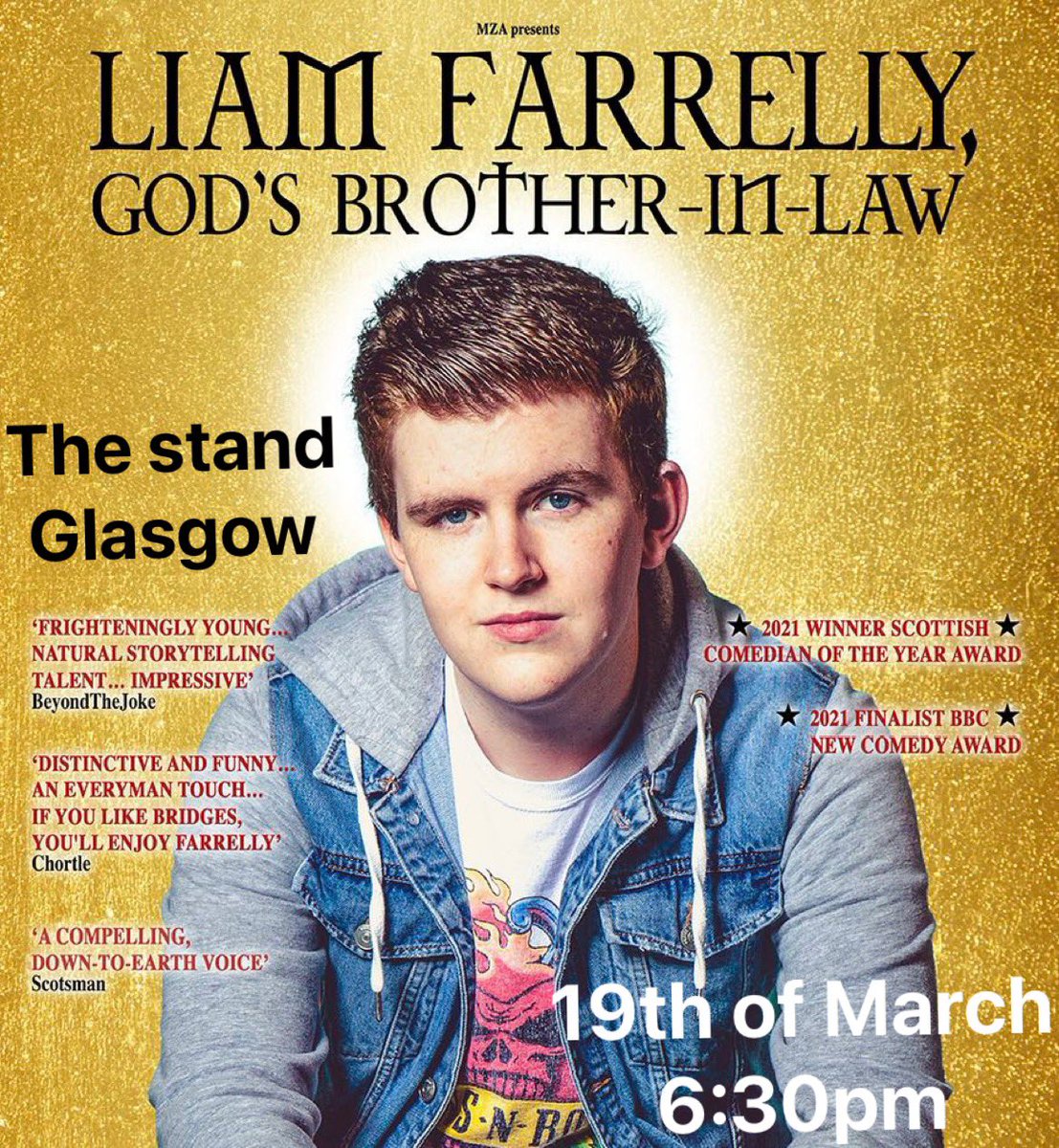 Tickets for my Glasgow comedy festival are now on sale, make sure you get your tickets book it’s going to be a fun show! thestand.co.uk/performances/1…