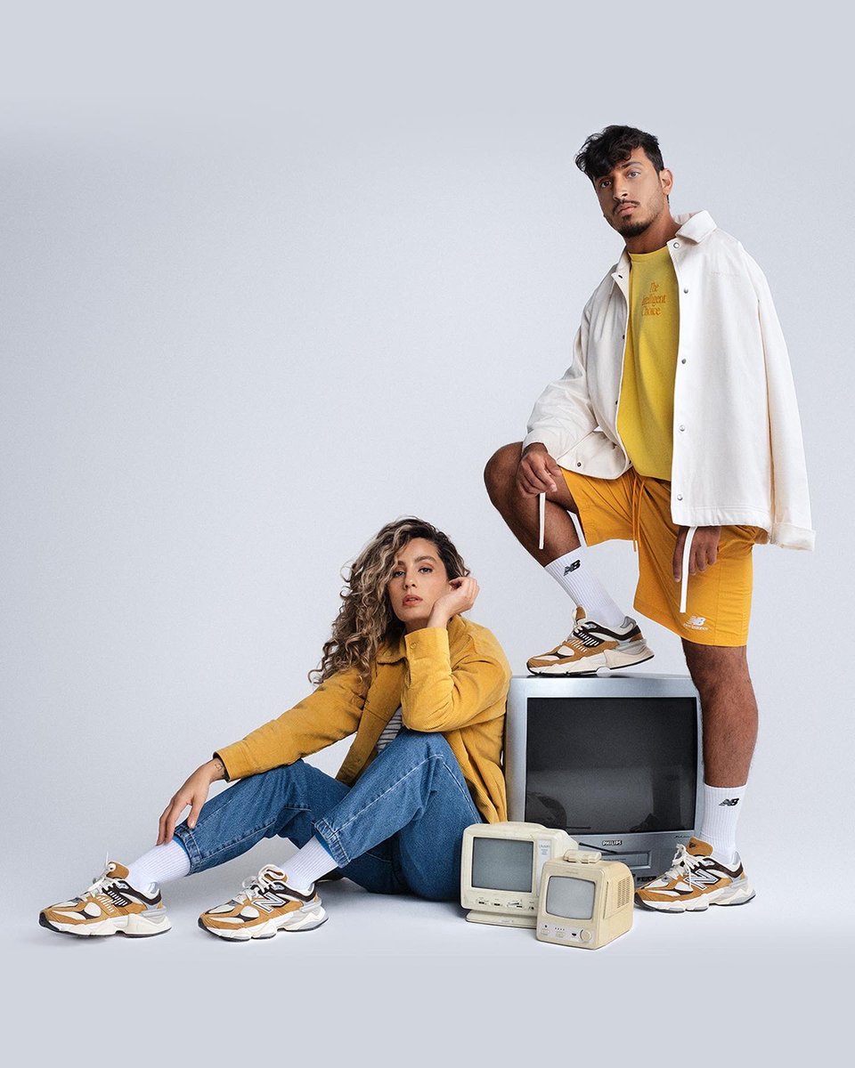newbalancemena's tweet photo. Feeling the Y2K-era vibes with the 9060. 💛 https://t.co/PRJYtpJerY