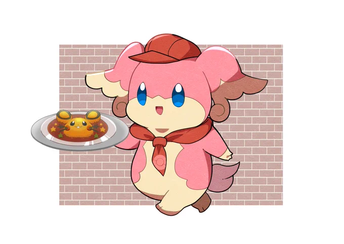 #あなたのぴんく色の作品を見せてください
タブンネ 
