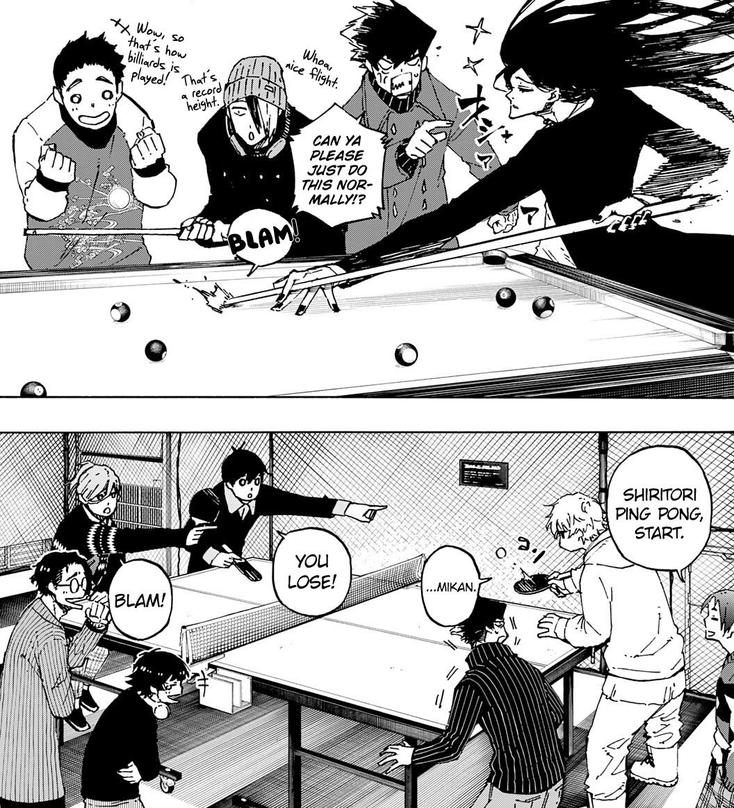 jiuchira's tweet image. we need another blue lock day off