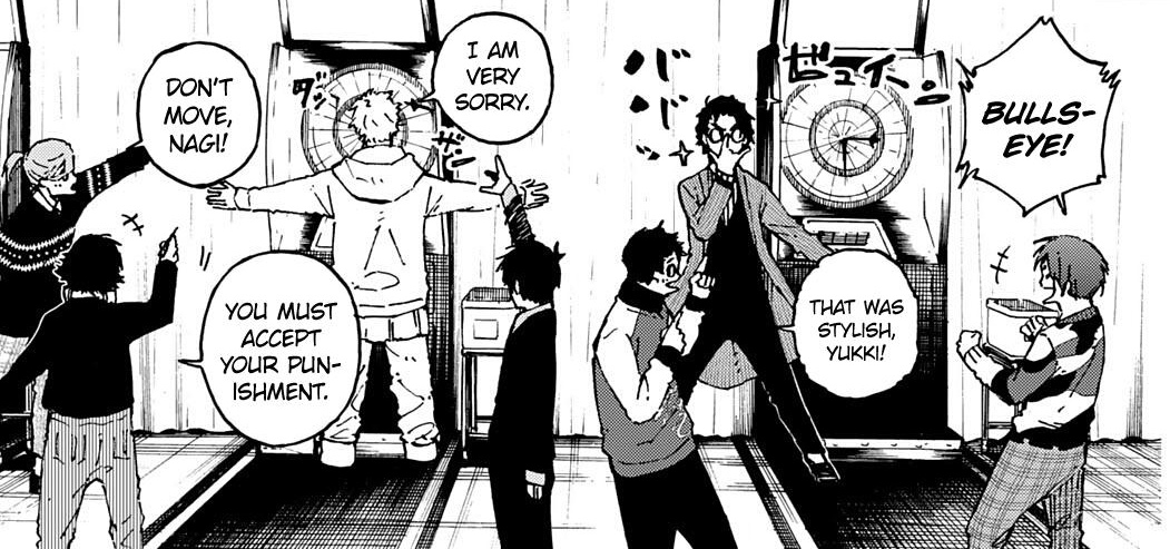 jiuchira's tweet image. we need another blue lock day off