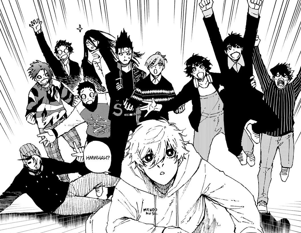 jiuchira's tweet image. we need another blue lock day off