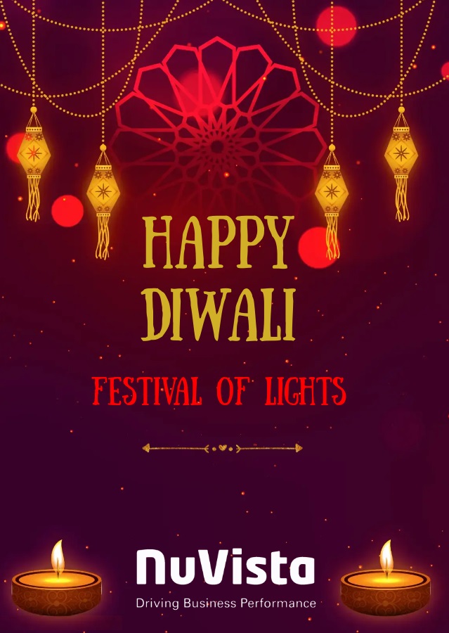 May the light of Joy and Prosperity shine on you this Diwali and throughout the coming year.