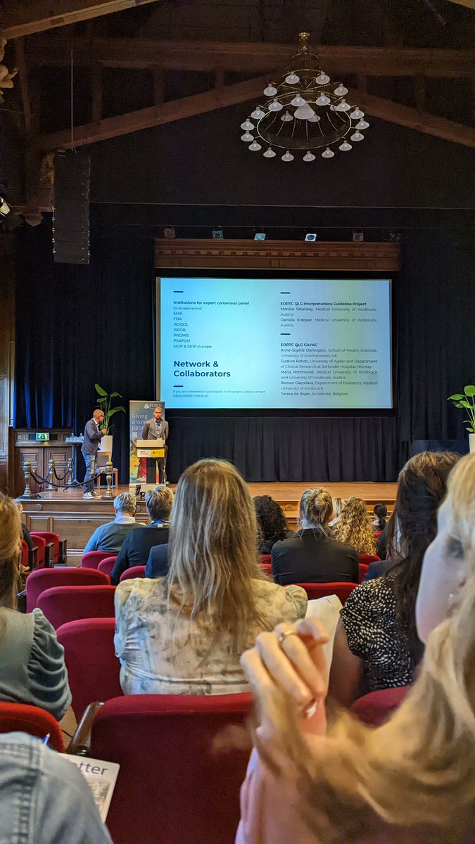 esdches's tweet photo. David presenting planned project about the issue of prox responses in PRO-measurement 

#EORTC_QLG #EORC #QoL #QualityOfLife #ePro #PRO #ESD #CHES https://t.co/8yEB3RPKAi