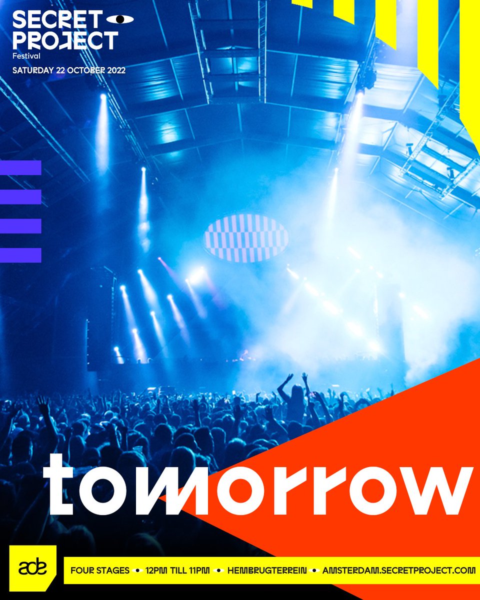 secretprojfest's tweet photo. As we gear up for today's event, we're running low on tickets for Tomorrow! #SecretProjectADE Festival is coming in hot!
Secure your spot at https://t.co/MrgXBg84Oi https://t.co/QHOmMSCxon