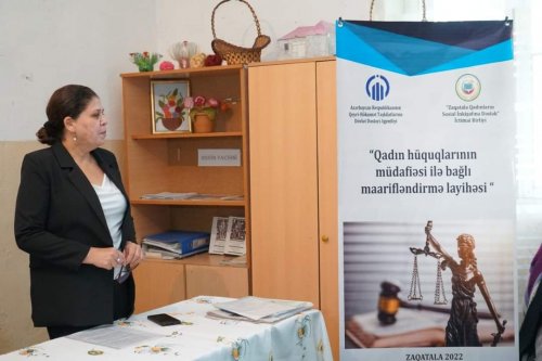 “Zaqatalada Qadınların Sosial İnkişafına Dəstək” İctimai Birliyi  Azərbaycan Respublikasının Prezidenti yanında Qeyri-Hökumət Təşkilatlarına Dövlət Dəstəyi  Aqentliyinin maliyyə  dəstəyi ilə  keçirilən “2022-ci il kiçik qrant müsabiqəsi”nin qalibi olub.

azadshusha.com/cemiyyet/23081/