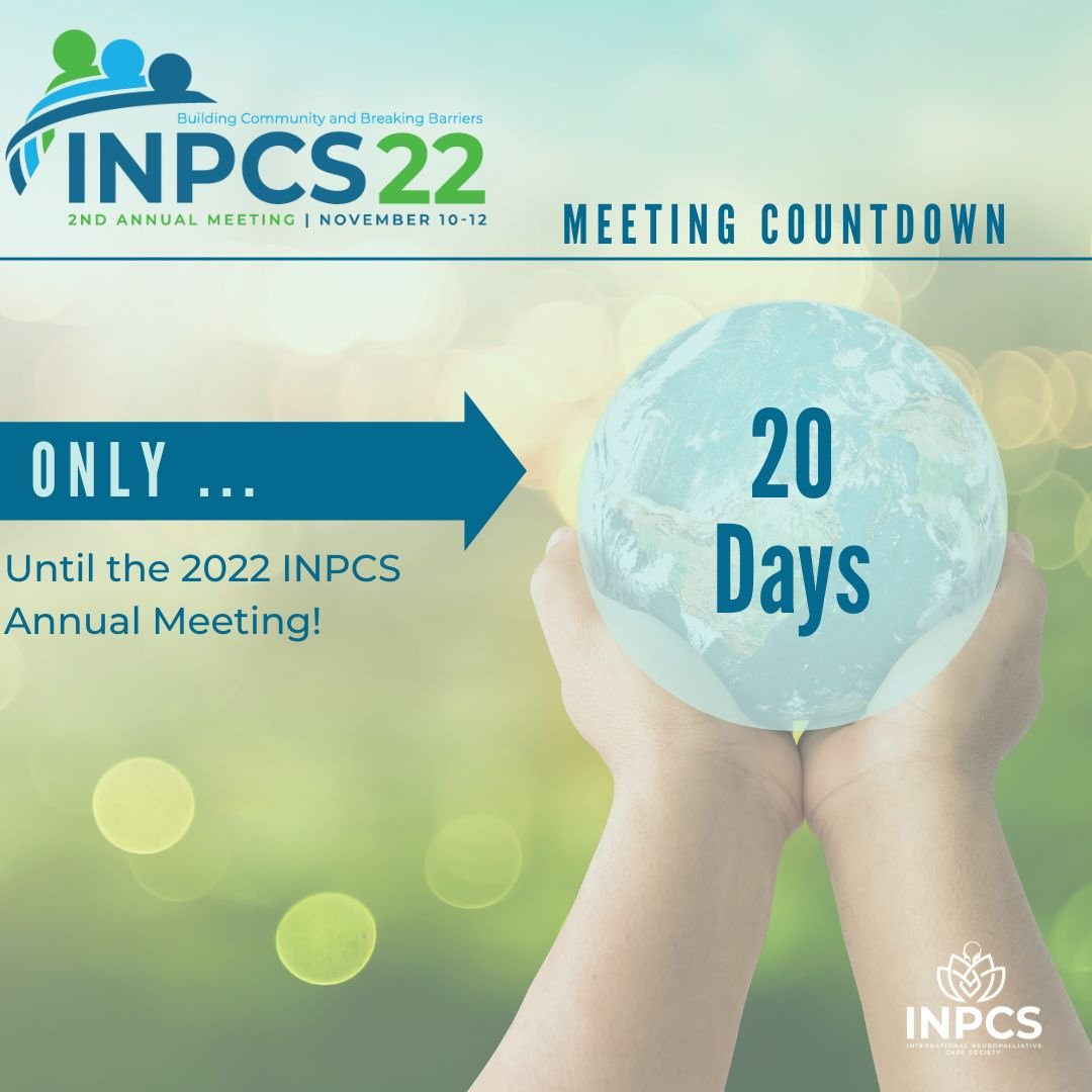 Are you excited? Only 20 more days until the INPCS22 Conference! For more information about the INPCS22 conference and how to register please visit: inpcs.org/inpcs22 #inpcs22