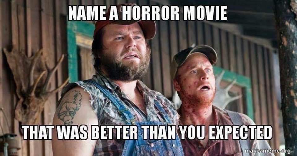 Final Destination 5. Great movie. Devil. Prince of Darkness. Name a horror movie that you liked more than you though you would. #HorrorMovies #Immortalis