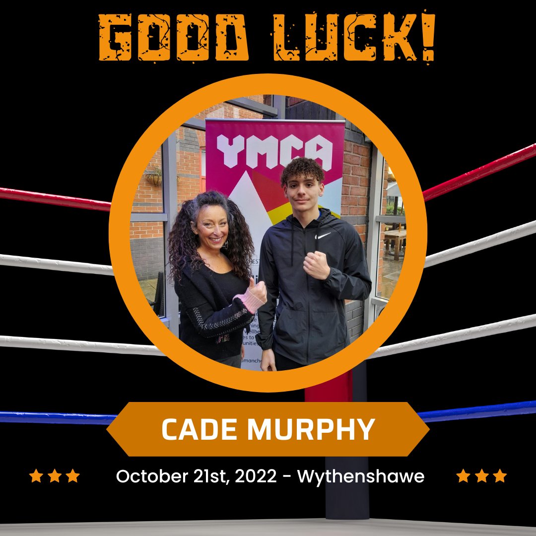 YMCAManchester's tweet photo. 🥊Good luck tonight, Cade! 🥇
👀 Boxing is a great sport as it promotes
➡️ Self discipline
➡️ Develops your confidence
➡️ Can help keep you away from crime and violence
#ymcamanchester #students #goodluck #win #martialarts #fighter #fightright https://t.co/F4kQC3ZA1P