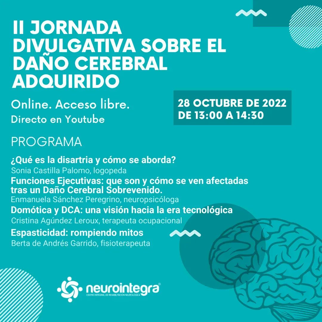 neuro_integra's tweet image. Conoce a las ponentes de nuestra II Jornada Divulgativa sobre #DCA:
Escucharemos, en primer lugar, a Sonia Castilla, logopeda del equipo de @neuro_integra, hablando sobre la #disartria

youtu.be/AikIbaw33Y0