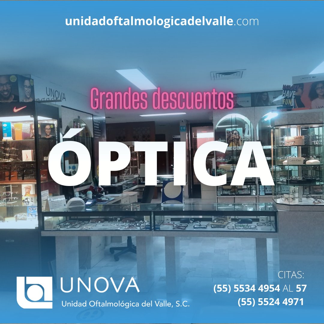 CITAS: unidadoftalmologicadelvalle.com/contacto/ 📞 Teléfonos para Citas: (55)5534 4954 al 57 y (55) 5524 4971 #UnidadOftalmológicadelValle #UnovaMX #Unova #OftalmologodelValle #Oftalmologia #Optometria #conoceladiabetes #ViviendoConDiabetes #SoyOftalmologoCertificado #LoveYourEyes