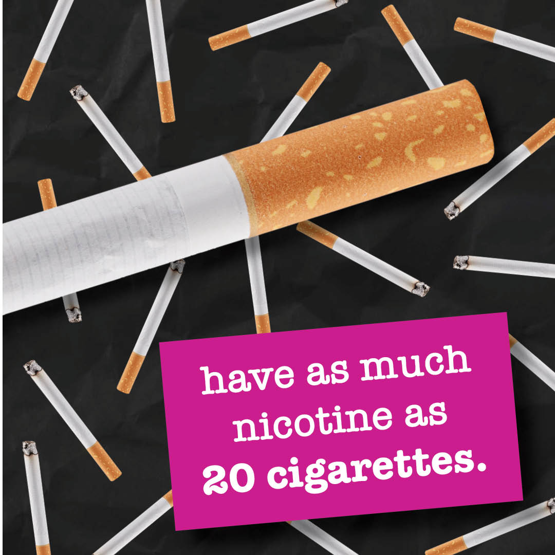 MakeSmkngHistry's tweet photo. Nicotine is the same drug used in cigarettes, cigars, and other tobacco products, which can make it hard to quit. Get the facts at https://t.co/EGfy8dQZ8k. #GetOutraged #vaping https://t.co/1eYzPhxkpg