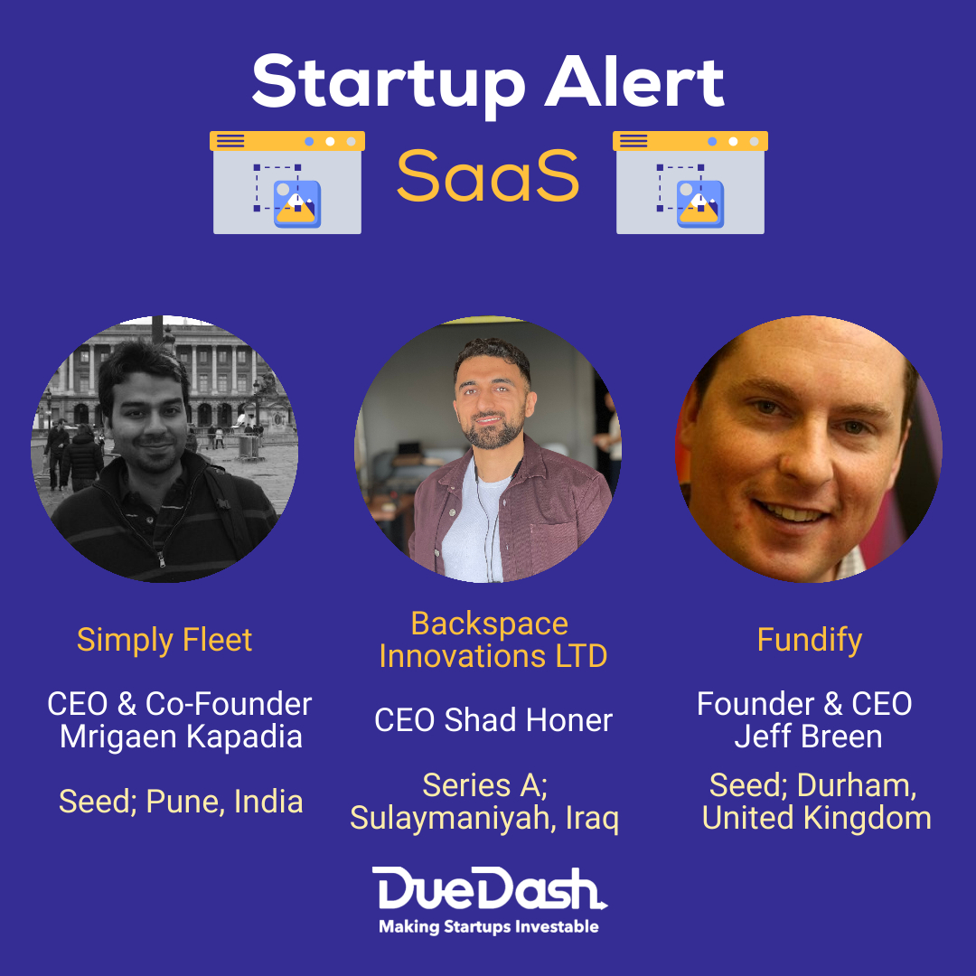 duedash_network's tweet photo. 🚨 SaaS Startup Alert! Learn more about these amazing startups and as an investor get the data you need to make your investment decision. https://t.co/6UDYiuXQuX