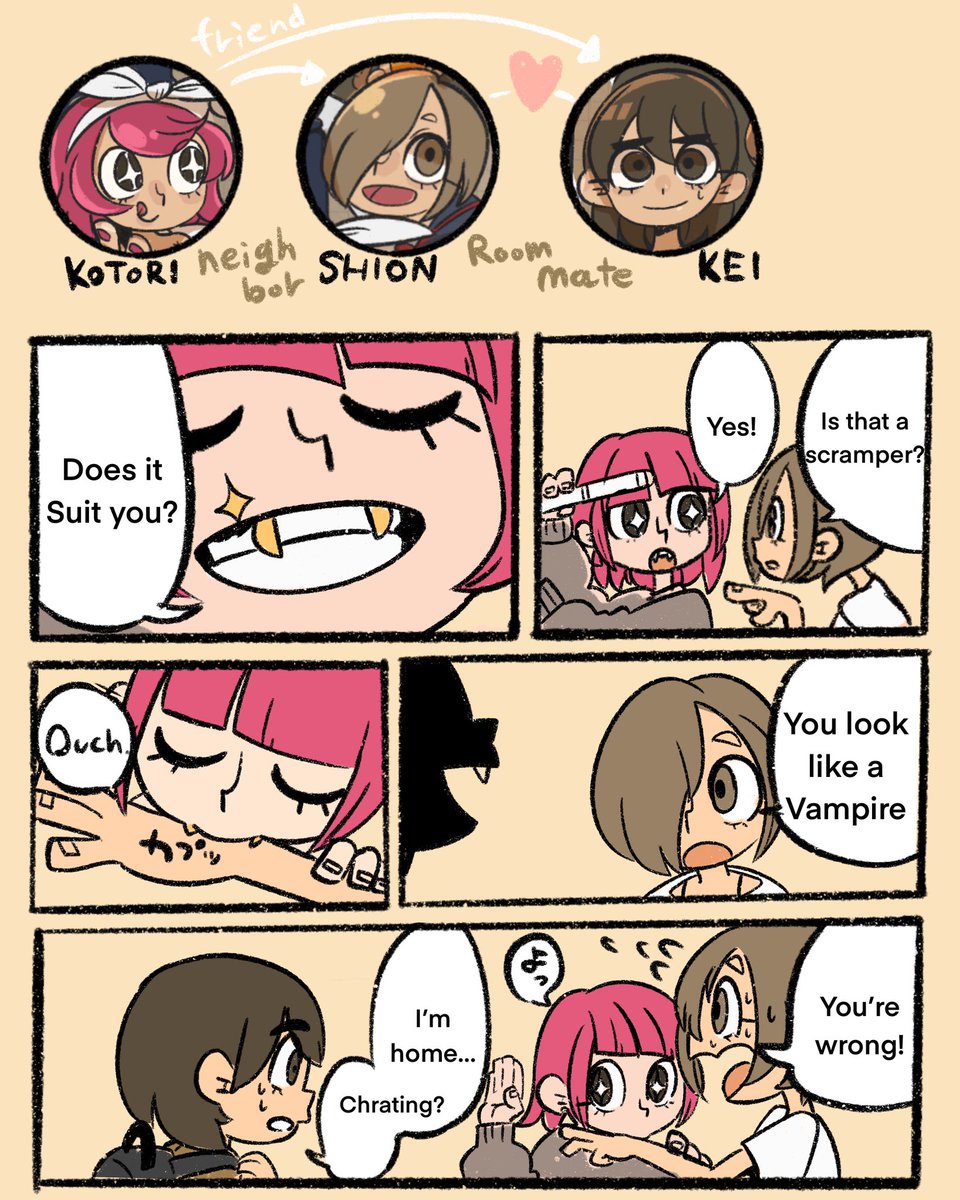 うちの子にオシャレしてもらった!#2

#Oshama_Characters
#OC 