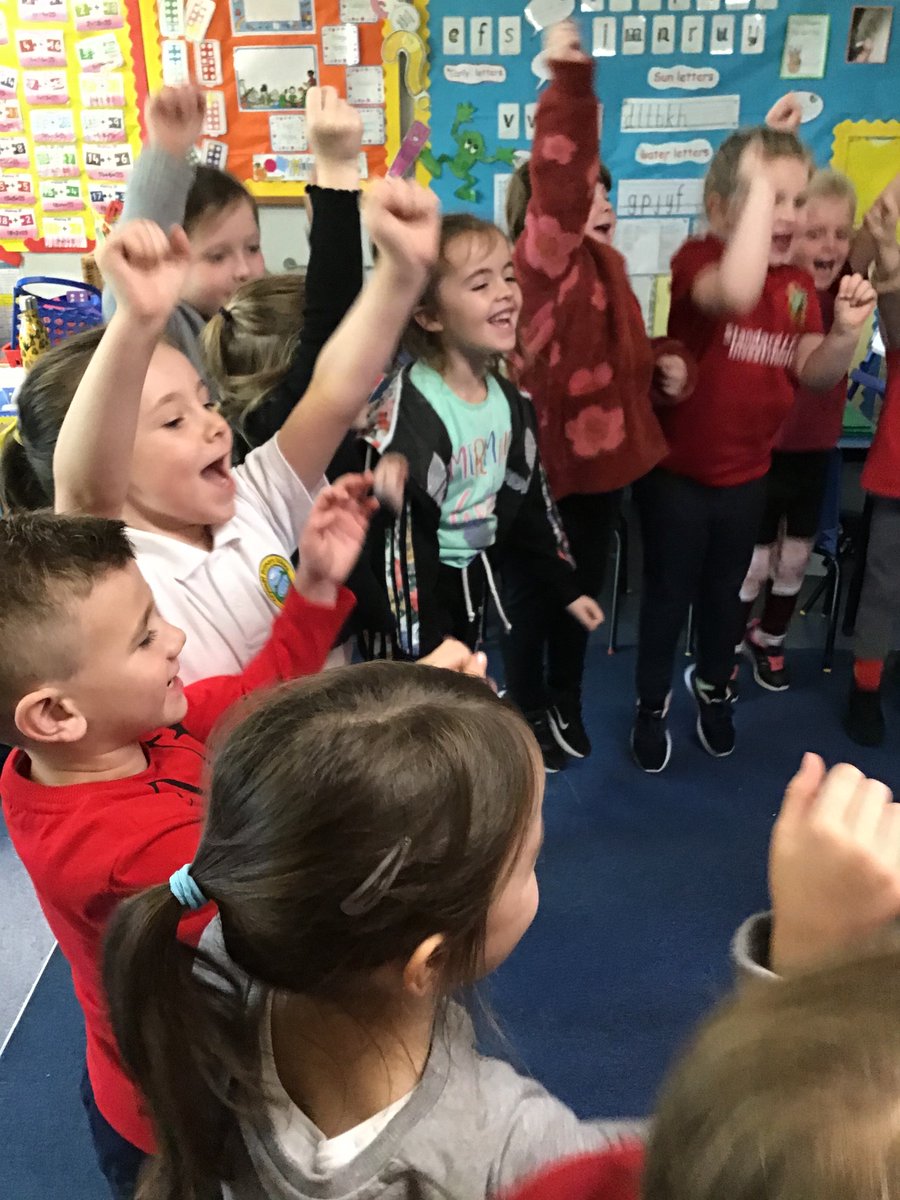 CrynalltPrimary's tweet photo. Year 1 and 2 looked very colourful in red today. We are all different but we are all equal and special! We took time to say kind things to each other 😀#ShowRacismtheRedCard #WRD22 #NewCurriculumForWales #cryp1 #cryp2 #crypWellbeing #HealthyConfident @theredcardwales https://t.co/3FKUaBZ6Vc