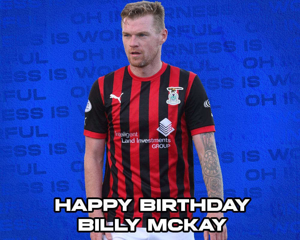  Happy Birthday to Billy Mckay 