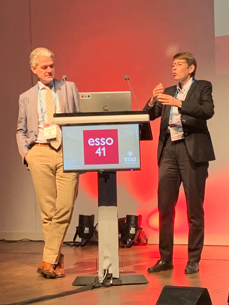 alegronchi's tweet photo. Yet another nice debate about neoad chemo in high-risk extremity #soft tissue #sarcoma Lots of fun with @SBonvalot ...! Nead chemo is indicated #sarcular® 10-yr p-OS <60% selected soft tissue sarcoma (ie UPS, SS, LMS, MPNST, MLPS, PLPS, MFS, PRMS). And now it's time to move on.💪 https://t.co/svG91gGXUV