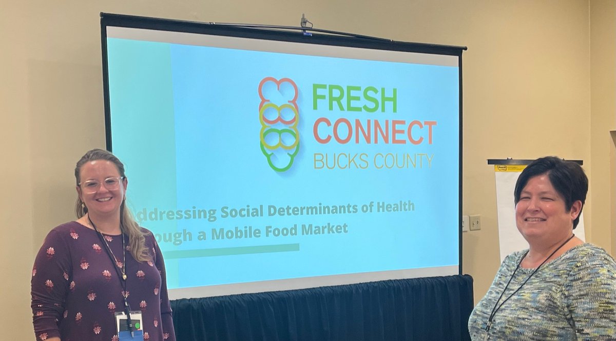 BCOpportunity's tweet photo. We are #BCOCProud of Elizabeth & Heather for your fantastic presentation at the @CAAPNews Conference in Hershey! They spoke on the food program and their work to address social determinants of health in partnership with healthcare to numerous professionals statewide! #TeamBCOC https://t.co/0LjZ5OvuFC