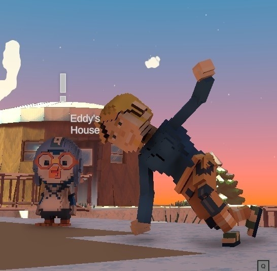 ginnyp182's tweet photo. @TheSandboxGame I just finished my quest on Pororo experience on the #SandboxAlphaS3 for a chance to win a Season 3 Alpha Pass! Here I am with a cute Pororo. Check out my screenshot!

#Pororo https://t.co/I9oZ9Esecc