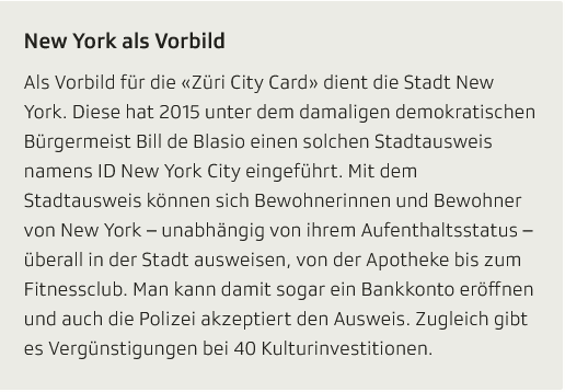eCom_ki's tweet photo. @QuilinBern @verathom Zürich hatte New York als Vorbild:
Wie viel #SansPapiers hat es in Zürich, die grosse Erwartungen in die #CityCard setzen.
In der Schweiz wird so eine Karte von der Polizei nicht akzeptiert.
#RotGrüne Symbolpolitik auf Stimmenfang,
die Steuerzahler viel Geld kostet.
. https://t.co/bFP7IirMCK