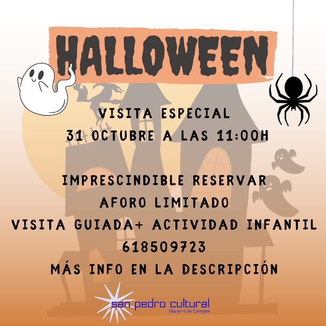 Visita especial en San Pedro Cultural, Becerril de Campos por Halloween .
agenda.diputaciondepalencia.es/evento/eventos…
#halloween #agendapalencia